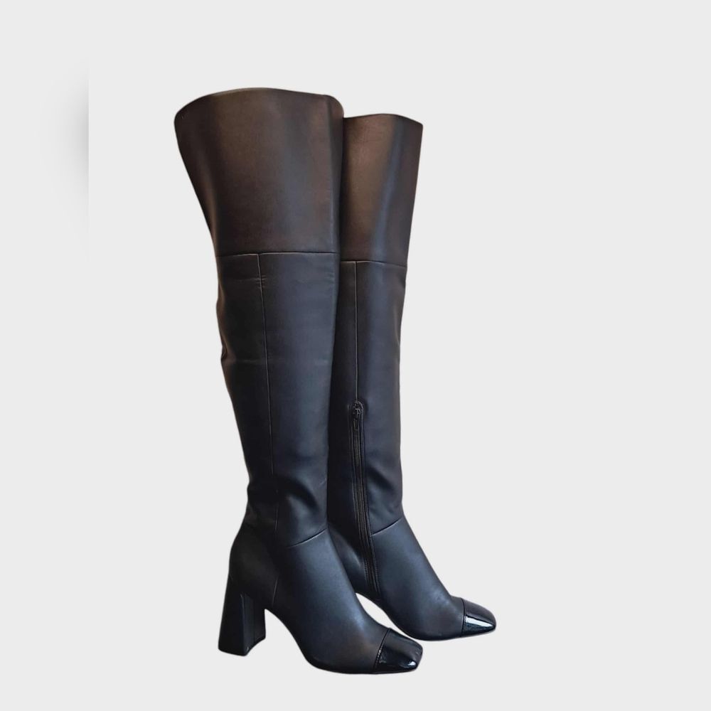 Charles David Terrell Tall Black Boot Like New